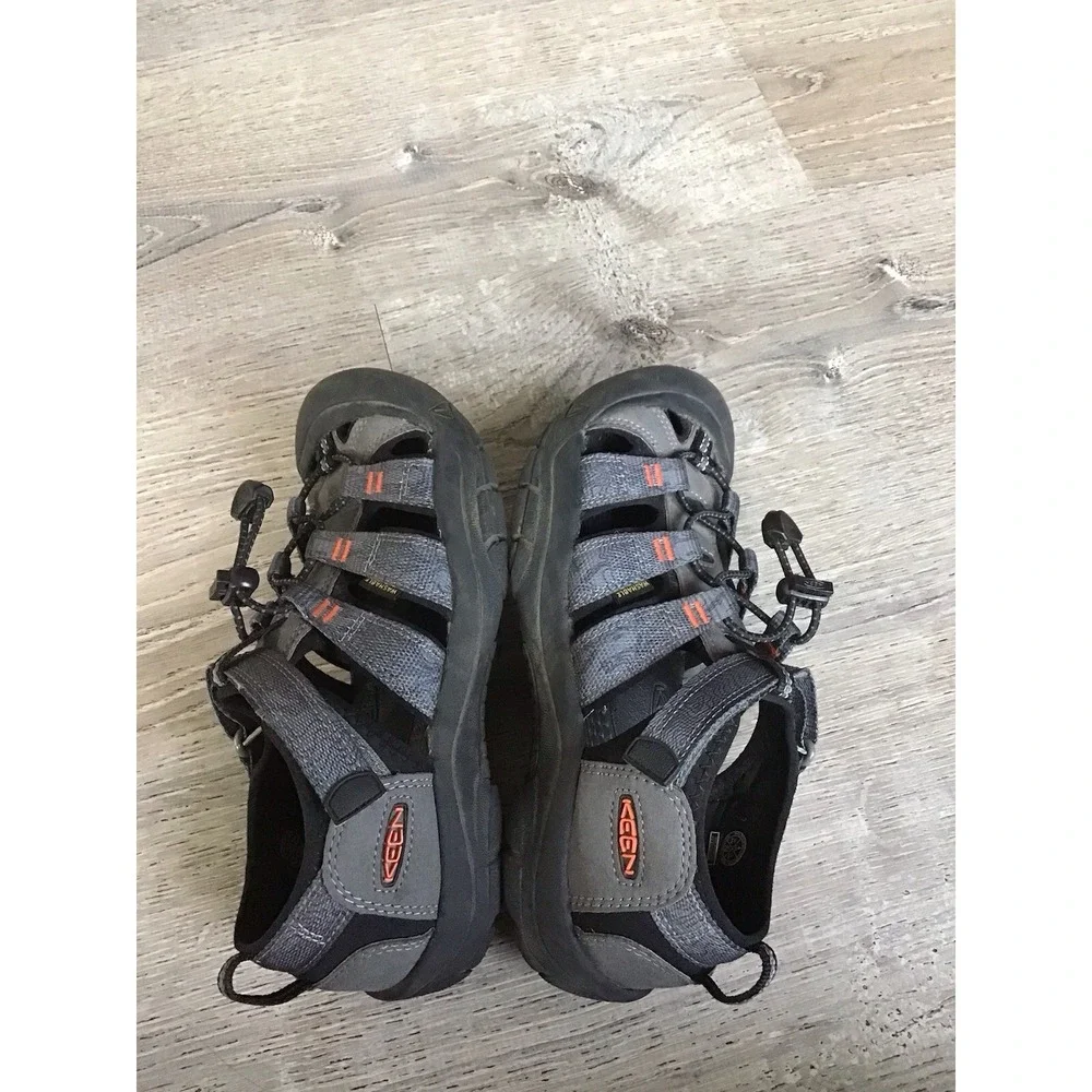 Keen Newport H2 Youth Size 4 Sandals Water Hiking Shoes Gray 1026277